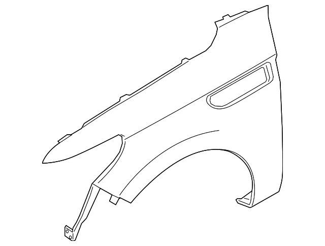 Fender Assembly Front - Ford (jl7z16005b) - view 3