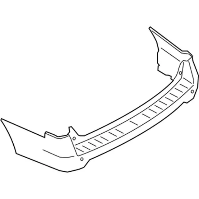 Bumper Assembly Rear - Ford (jl7z17k835dbptm)