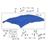Headliner - Ford (js7z5451916ba) - view 8
