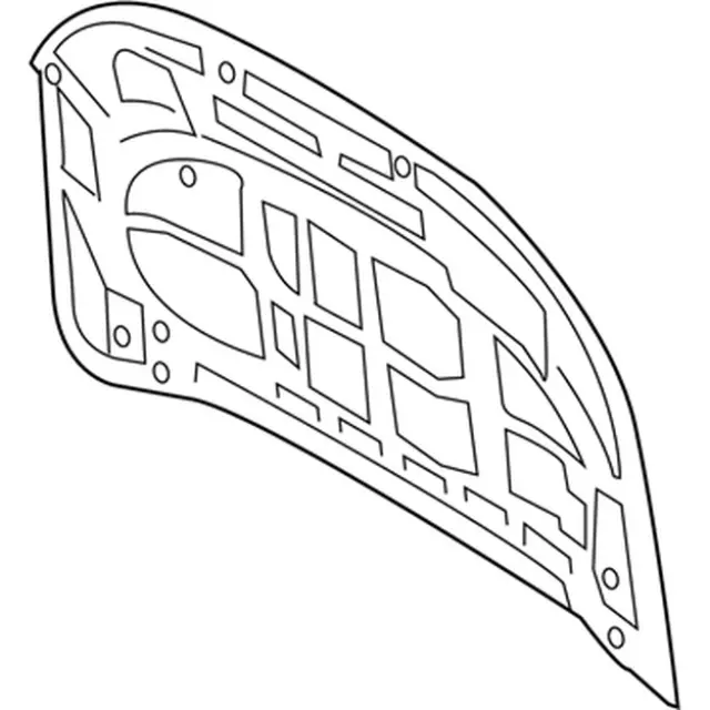 Hood Panel - Ford (kb3z16612b)