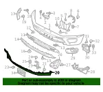 Lower Deflector - Ford (kb3z17626c) - view 11