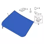 Windshield - Ford (kb3z2103100a) - view 8