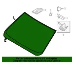 Windshield - Ford (kb3z2103100d) - view 10