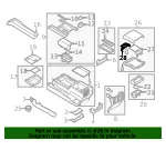 Center Console Latch - Ford (kc3z2506072be) - view 4