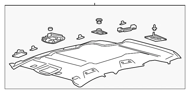 Headlining Roof - Ford (kj7z7851916ja)