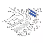 Bumper Extension - Ford (kk4z17f774cf) - view 12