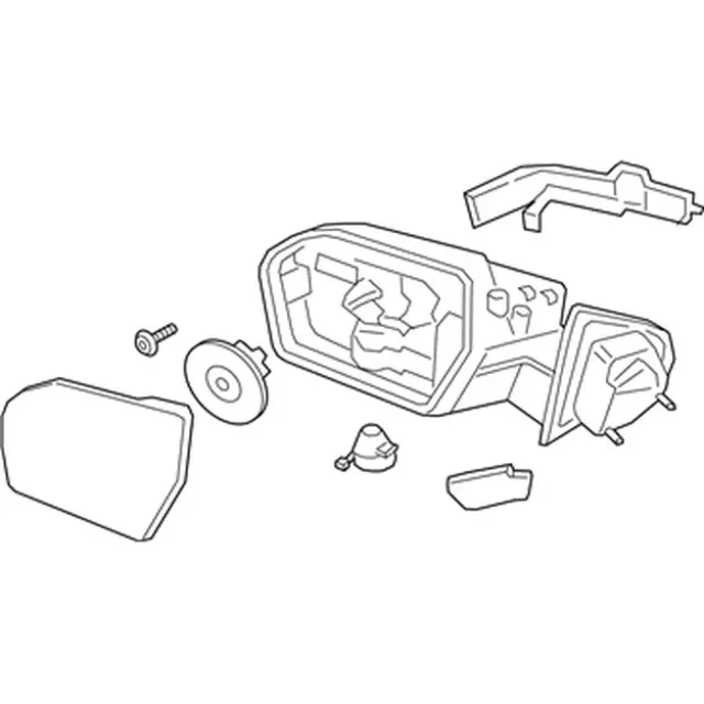 Mirror Assembly - Ford (kl1z17682ca)