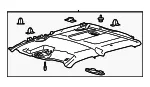 Headliner - Ford (kl3z1851944cd) - view 3