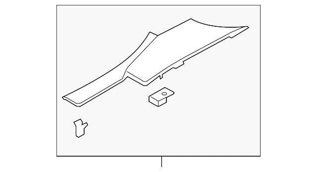 Plate Door Scuff - Ford (kl7z4013228ap)
