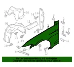Fender - Ford (kr3z16005a) - view 12