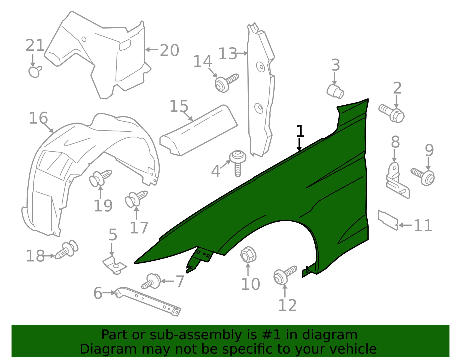 Fender - Ford (kr3z16005a) - view 5