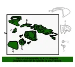 Mirror - Ford (kr3z17682a) - view 10