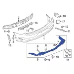 Valance Panel - Ford (kr3z17f828aa) - view 8