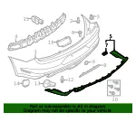 Valance Panel - Ford (kr3z17f828ca) - view 9