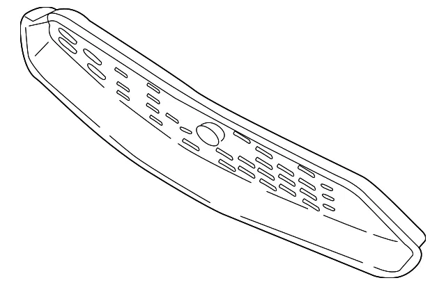 Grille - Ford (kr3z8200ad) - view 2