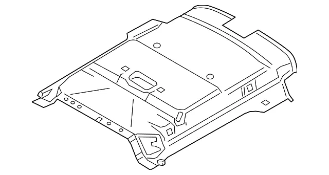 Rear Headliner - Ford (kt1z1751942af)