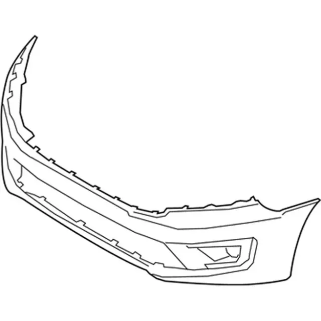 Bumper Cover - Ford (kt1z17757sn)