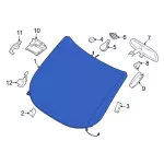 Windshield - Ford (kt1z5403100h) - view 8