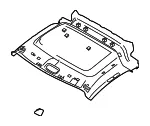 Front Headliner - Ford (kt1z6151916rd) - view 5