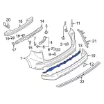 Valance Panel - Ford (kt4z17k835acptm) - view 11
