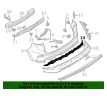 Valance Panel - Ford (kt4z17k835acptm) - view 14