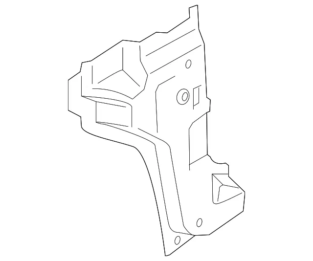 Body A-Pillar Reinforcement - Ford (kt4z5802638b)