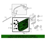 Door Interior Trim Panel - Ford (kt4z5823943ca) - view 13