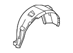 Splash Shield - Ford (kt4z58278b50c) - view 8