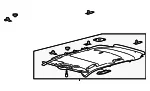 Headliner - Ford (kt4z5851916ea) - view 3