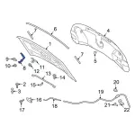 Hood Hinge - Ford (lb5z16796a) - view 14