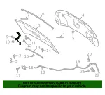 Hood Hinge - Ford (lb5z16796a) - view 16
