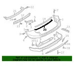 Bumper Trim - Ford (lb5z17c830ca) - view 12