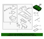 Compartment Door - Ford (lb5z7806024cb) - view 10