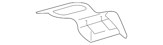 Headliner Bracket - Ford (lb5z7829019d) - view 2