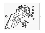 Interior Quarter Panel Trim Panel - Ford (lb5z7831012cb) - view 3