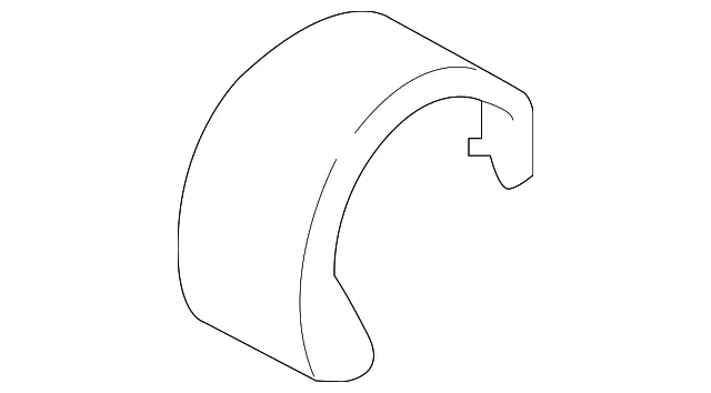 Cover Hinge - Ford (lb5z78666b08aa)