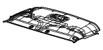 Headliner - Ford (lc2z1551940db) - view 3