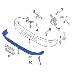 Valance Panel - Ford (lc2z17626aa) - view 7