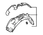 Fender Splash Shield - Ford (lc3z16102e) - view 6