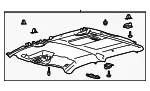 Headliner - Ford (lc3z2651944cc) - view 3