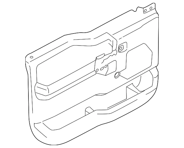 Door Interior Trim Panel - Ford (lc3z2823942cb)