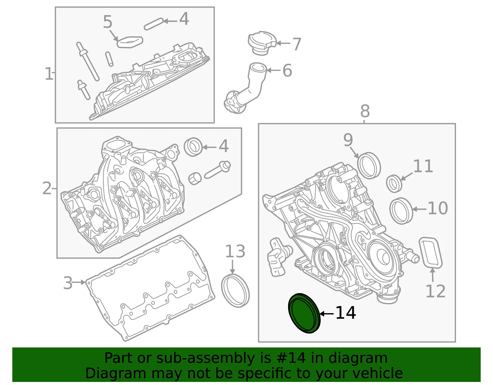 Oil Deflector - Ford (lc3z6310a) - view 4