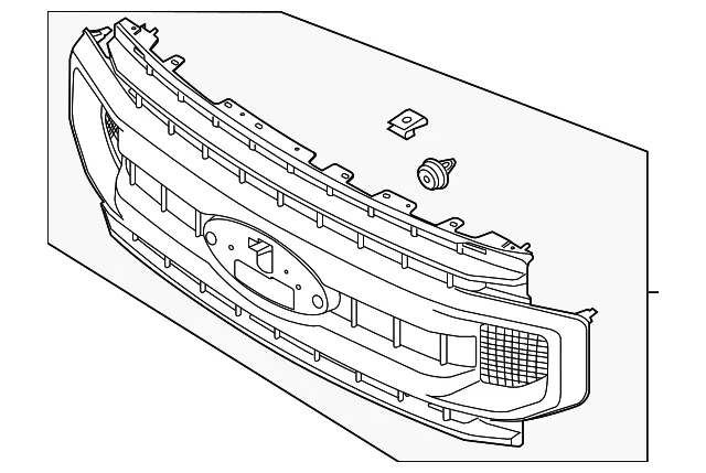 Grille Assembly - Ford (lc3z8200ba) - view 4