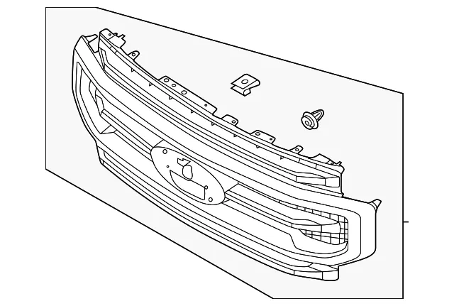 Grille Assembly - Ford (lc3z8200ea) - view 2