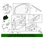 Handle Assembly Door Inner - Ford (lc5z5422601ac) - view 7