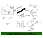Handle Base - Ford (lc5z7826684d) - view 4