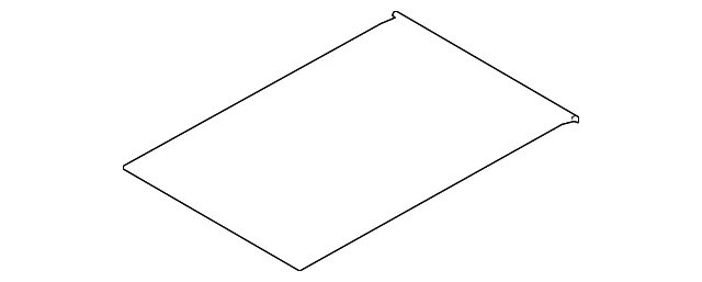 Headlining Sliding Roof Pane - Ford (lc5z78519a02ba)