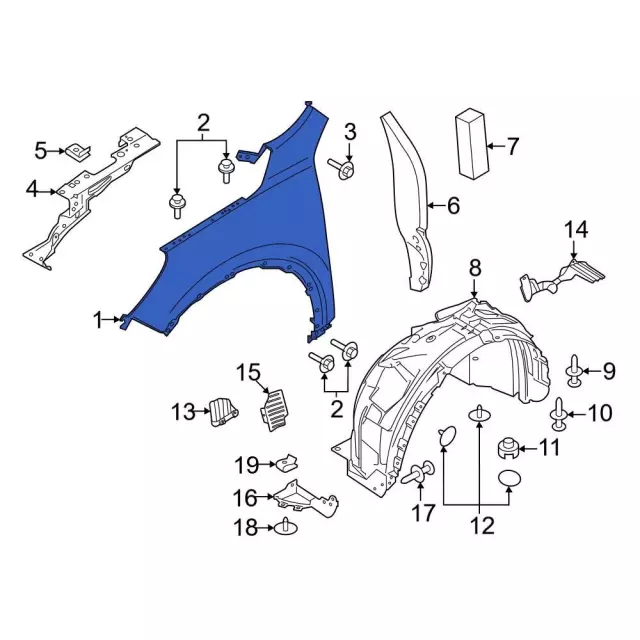 Fender - Ford (lj6z16006c) - view 2