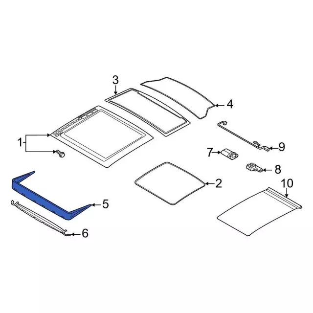 Deflector - Ford (lj6z54500a26a) - view 6