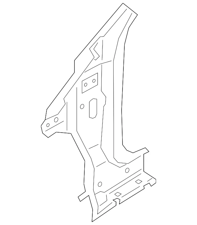 Body A-Pillar - Ford (lj6z78025a01a)